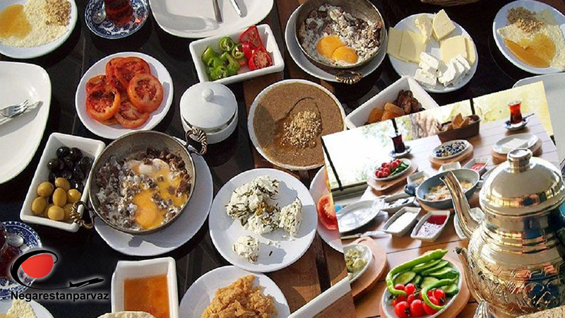 غذاهای آنتالیا